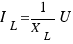 I_L = 1/{X_L} U