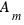 A_m