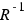 R^{-1}